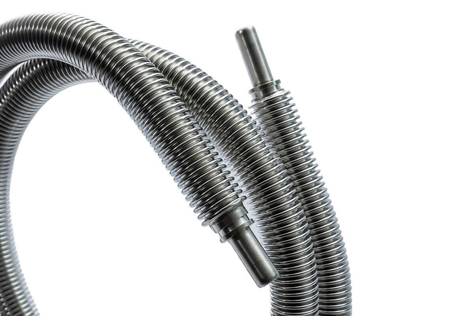 USA Made 3/8" Vacuum Jacketed Hoses for Cryogenic and High Temperature -Low Pressure - Insulon