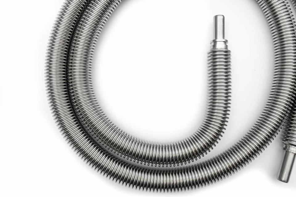 USA Made 3/8" Vacuum Jacketed Hoses for Cryogenic and High Temperature -Low Pressure - Insulon