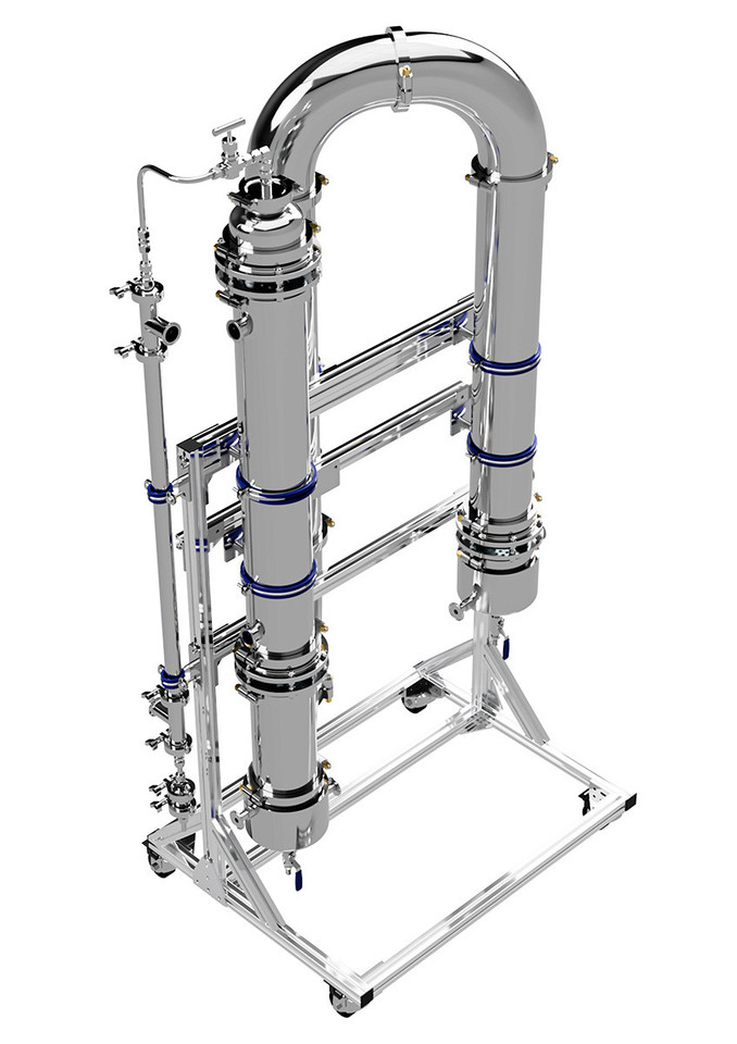 USA Lab 6" Falling Film Evaporator - 60l/hr