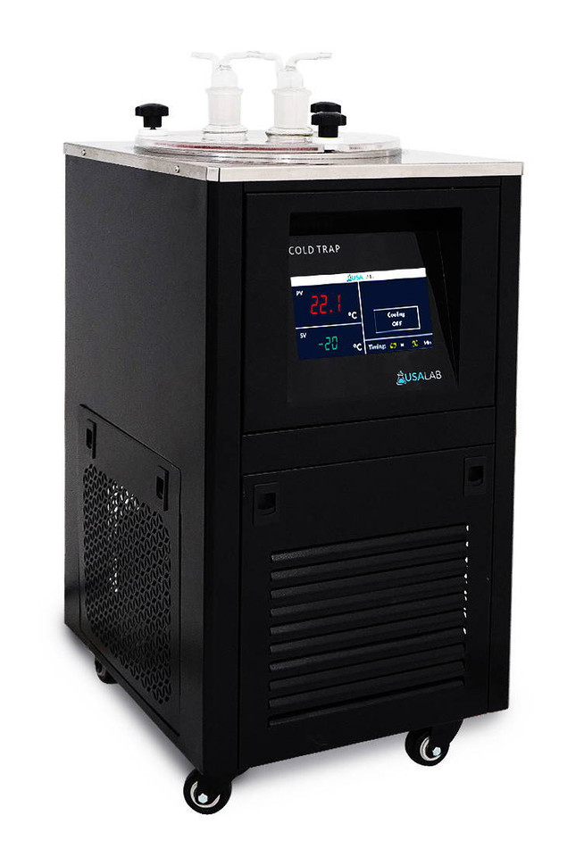 USA Lab ChillTrap™ Mechanical Cold Trap Bath -30ºC w/ Glass or KF25 Insert