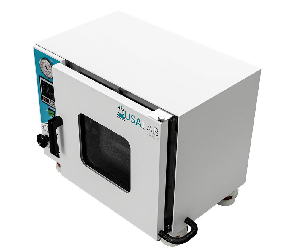 USA Lab ETL Certified 0.9 CuFt Vacuum Drying Oven 200°C 110V 4 Sided Heating