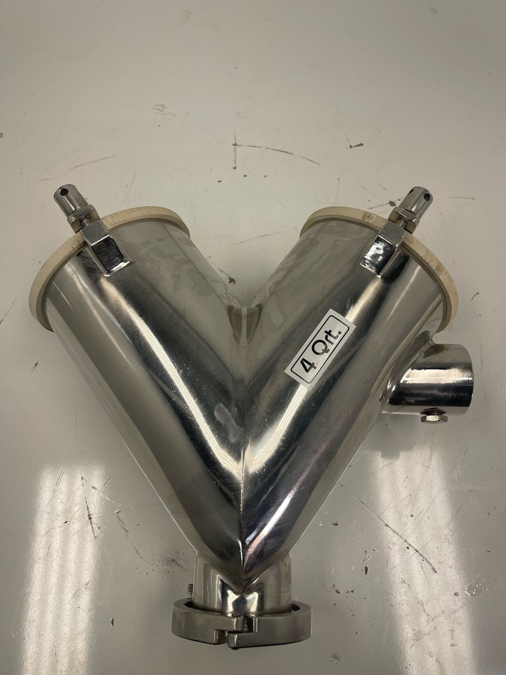 GlobePharma Stainless Steel Twin Blender Shell (4 QTS)