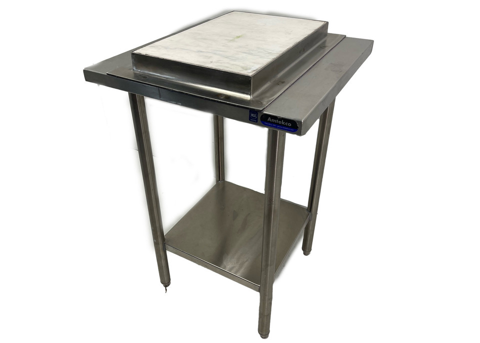 Stainless Steel Work Table W/ Granite Top