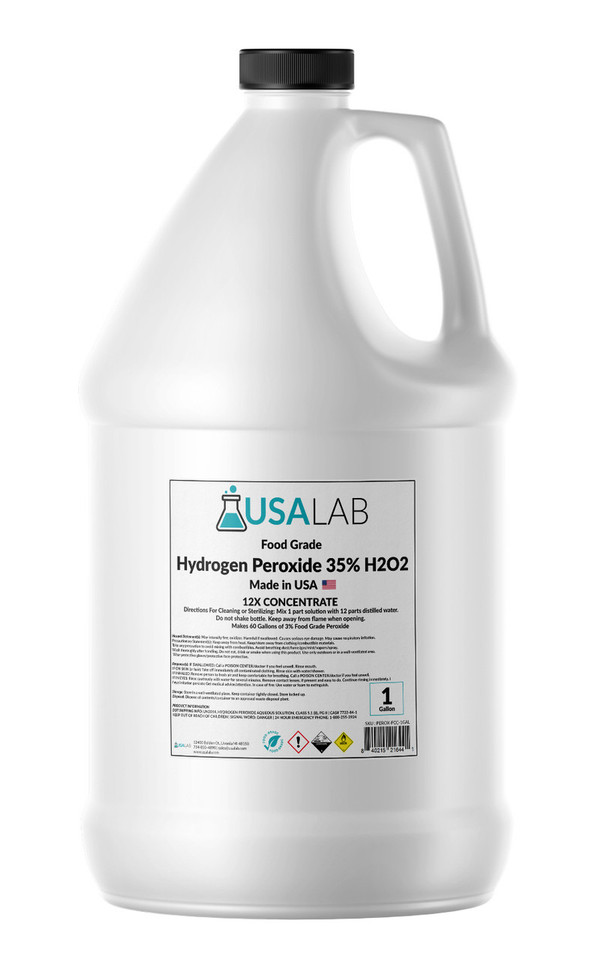 USA Lab Hydrogen Peroxide 35% H2O2