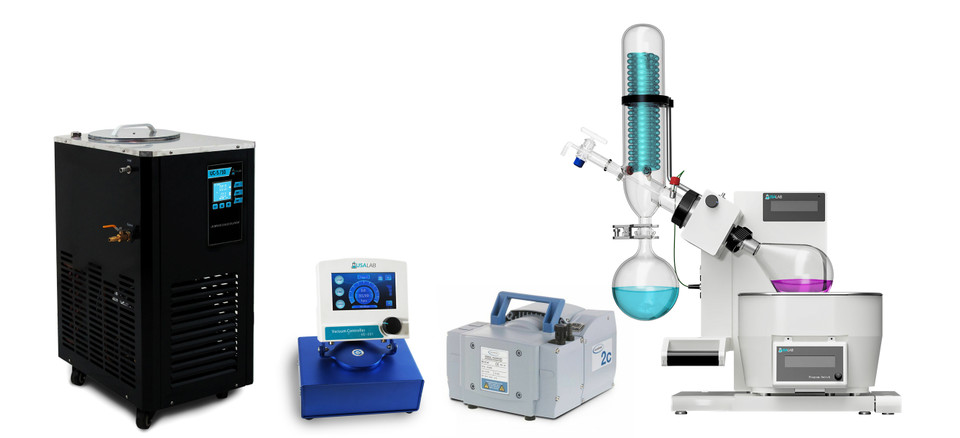 USA Lab 2L Electric Lift Rotary Evaporator Rotovap