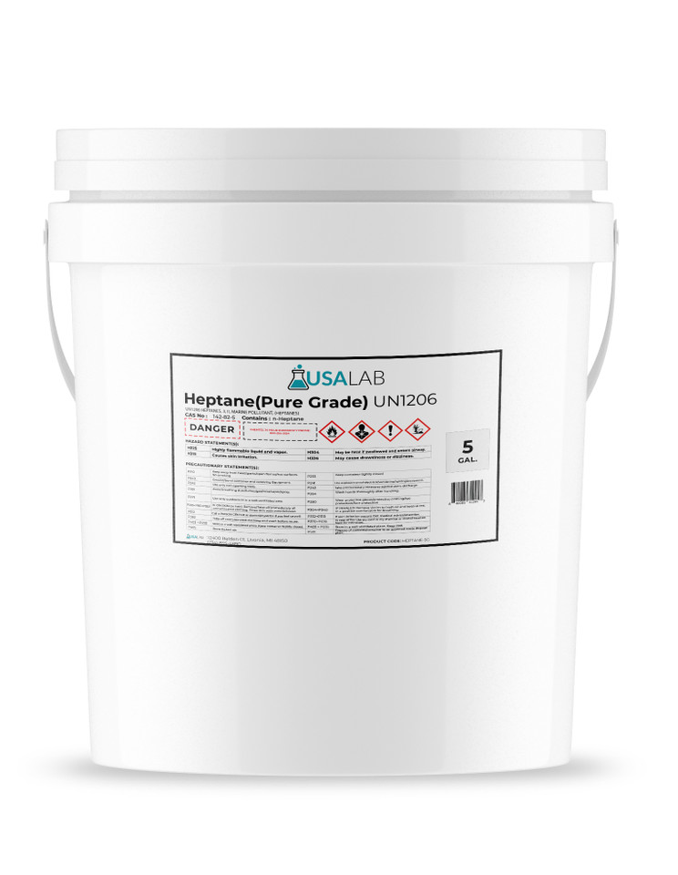 USA Lab High Purity Lab Grade Heptane 99%