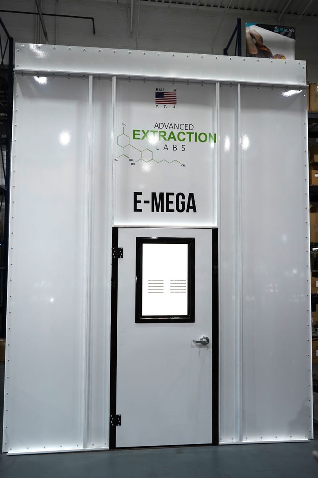 C1D1 Indoor Booth 10x10x12 Advanced Extraction Booth - E-Mega