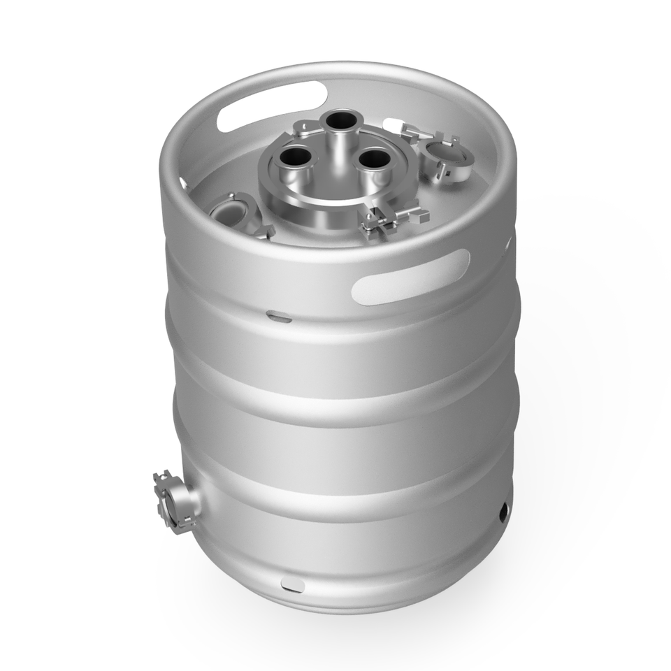 USA Lab 316L 50L 6" Tri-Clamp Sanitary Keg