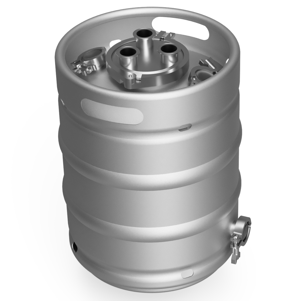 USA Lab 316L 50L 6" Tri-Clamp Sanitary Keg