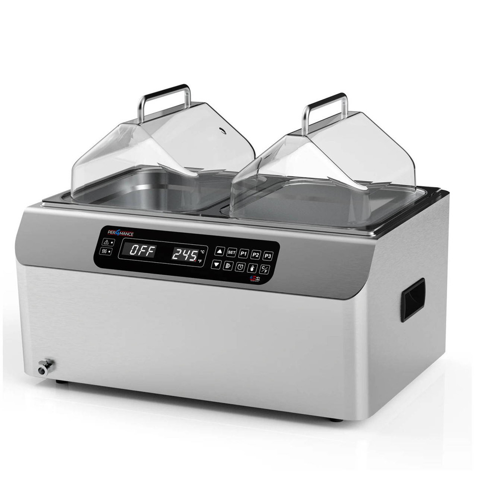 Stainless Steel Water Bath 2, 5, 13, 24 Liter -Per4mance Digital Lab Water Baths - Four E's Scientific