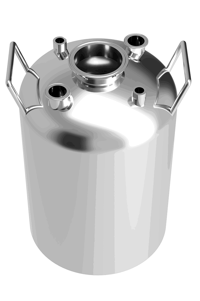 USA Lab 316L Sanitary Pressure Vessel w/ 4A Finish