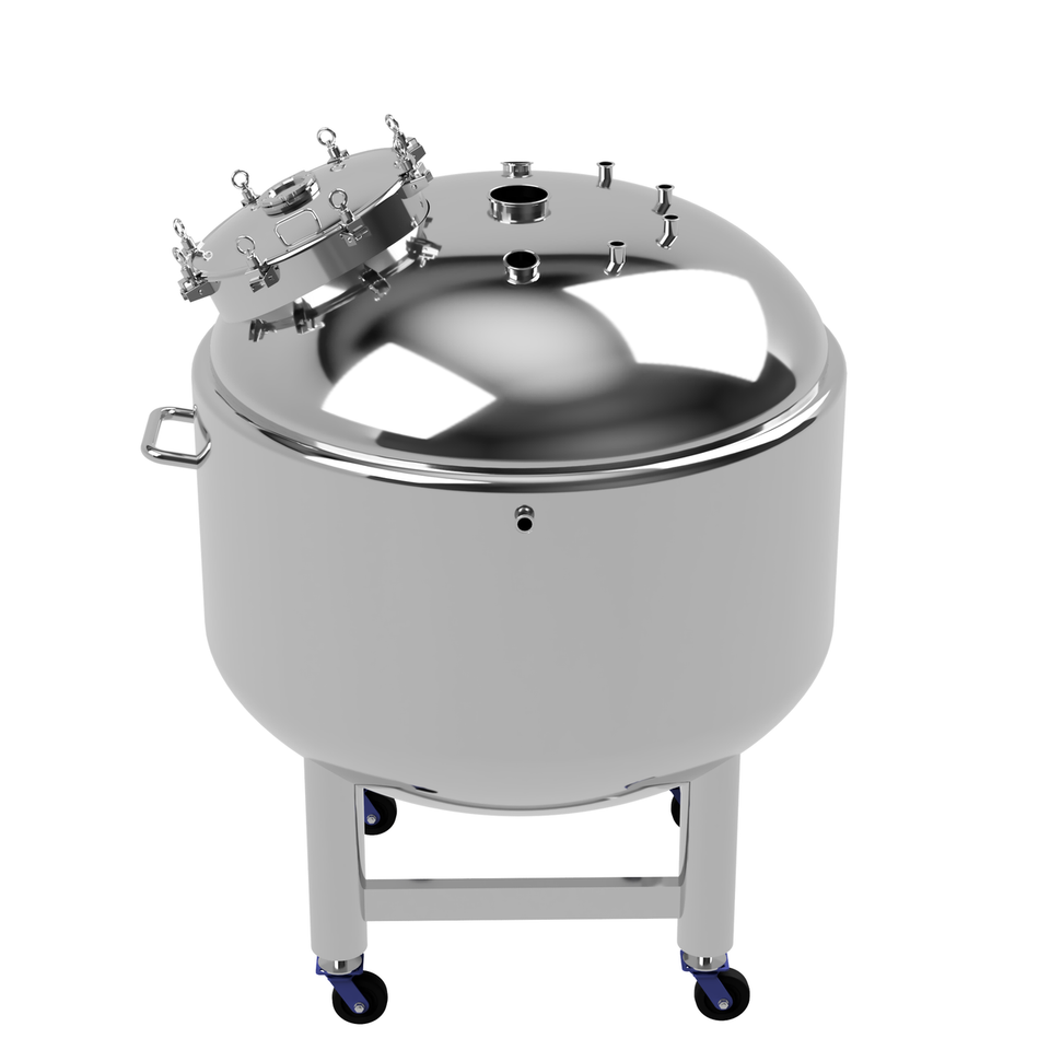USA Lab 2000L Stainless Steel Jacketed Storage Vessel