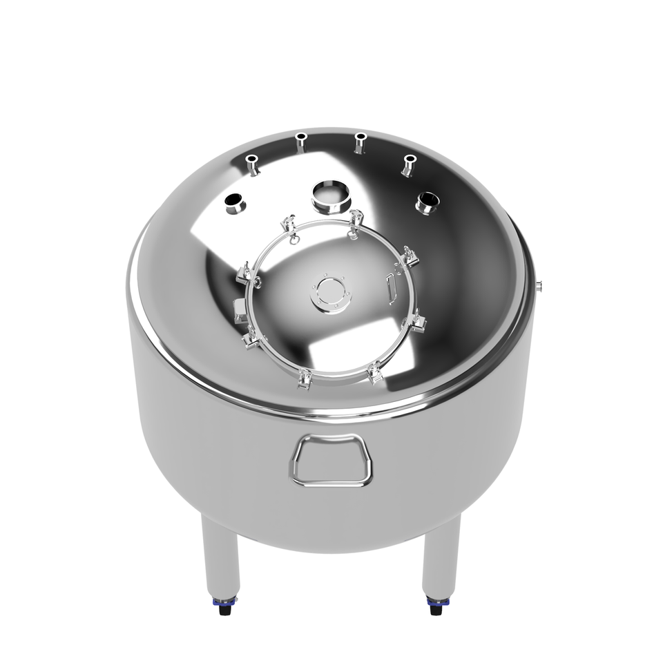 USA Lab 2000L Stainless Steel Jacketed Storage Vessel