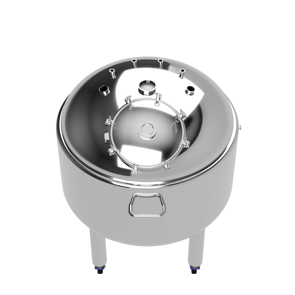 USA Lab 2000L Stainless Steel Jacketed Storage Vessel