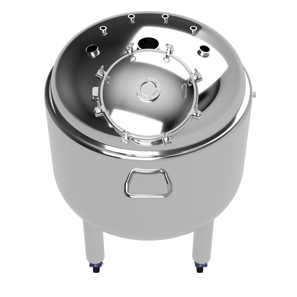 USA Lab 1500L Stainless Steel Jacketed Storage Vessel