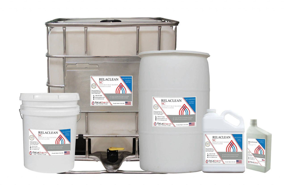 RELACLEAN SC - Heavy-Duty Heat Transfer Cleaner Concentrate