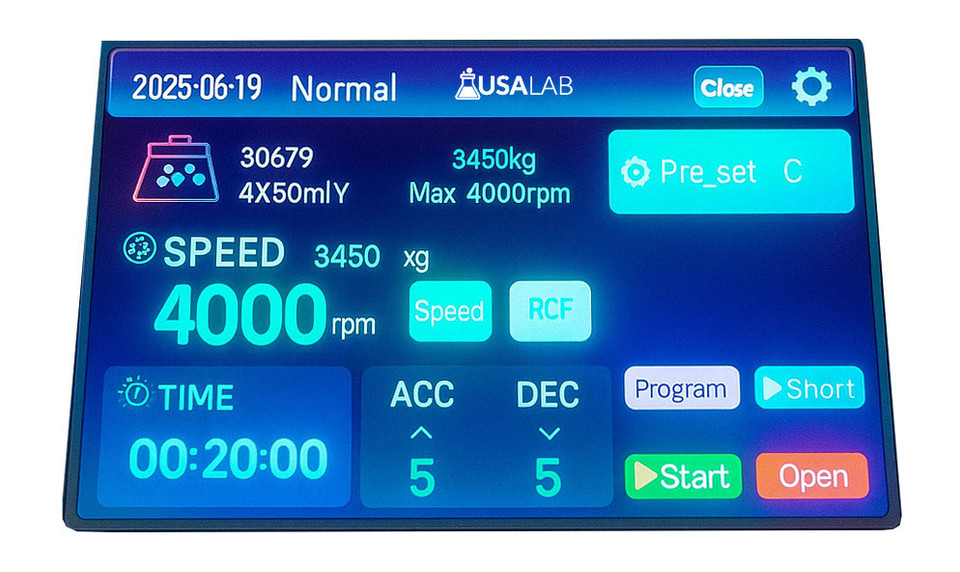 USA Lab Table Top High Speed Centrifuge - 16000rpm