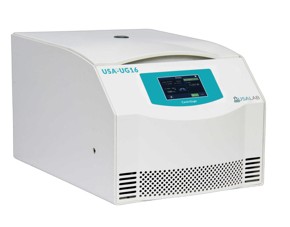 USA Lab Table Top High Speed Refrigerated Centrifuge - 16000rpm w/ 6x50ML Rotor