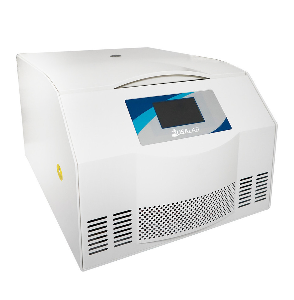 USA Lab Table Top High Speed Refrigerated Centrifuge - 21000rpm w/ 6x50ML Rotor