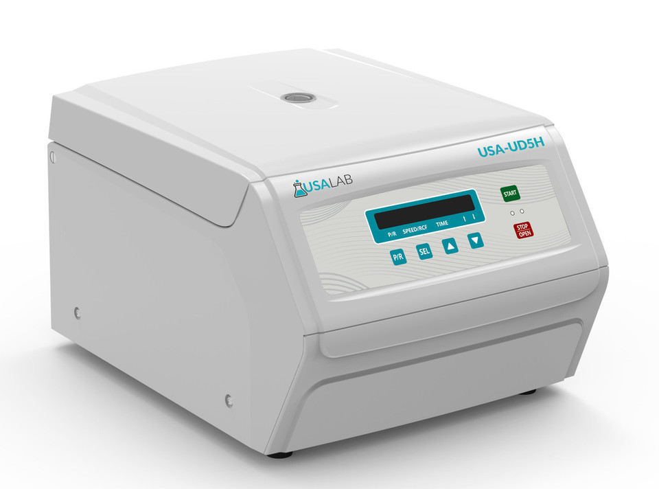 USA Lab Table Top High Speed Refrigerated Centrifuge - 21000rpm w/ 6x50ML Rotor