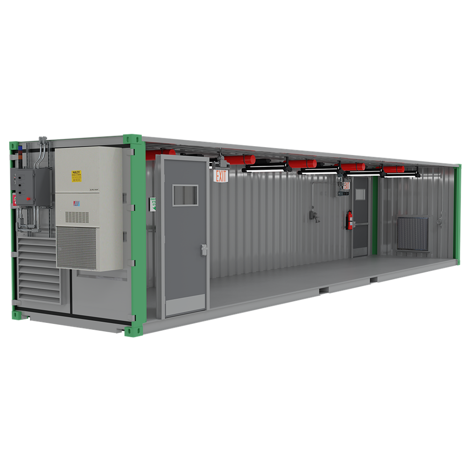 Advanced Extraction C1D1 Outdoor Booth Container - 8x40 Insulated - Pre-Owned