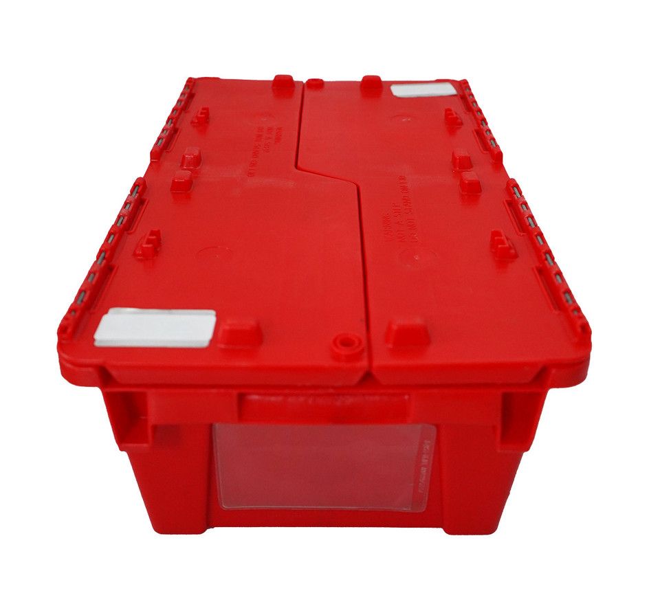 FLIPAK Container RED - FPO75 - 19.7" deep x 11.8" wide x 7.3"high