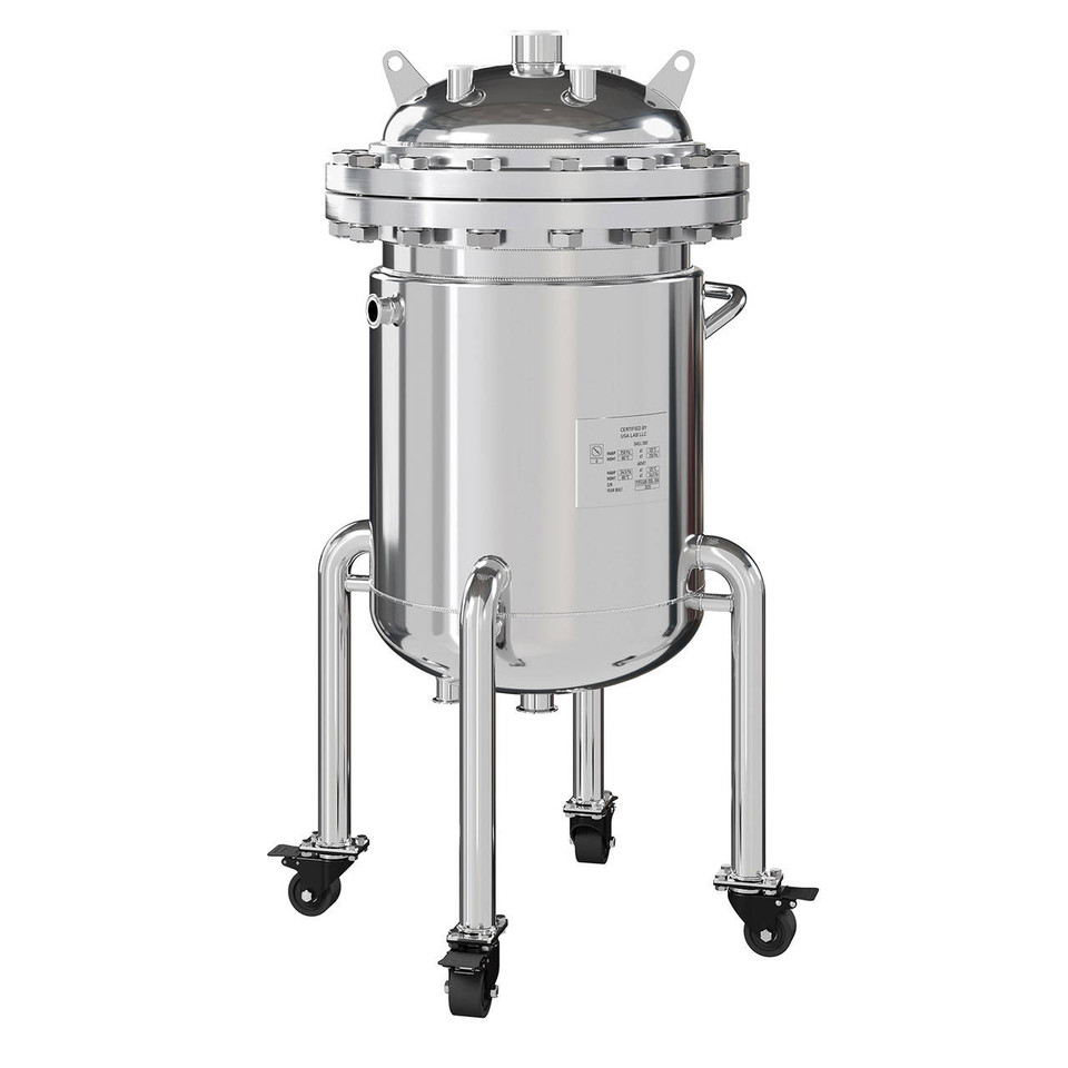 USA Lab OmniCore™ eTFE Teflon Lined Vessel - ASME Certifed - 250PSI