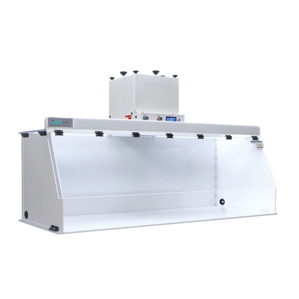 USA Lab Deluxe Ductless Fume Hood - Front Controls w/  Variable speed controller & HC - UL Listed