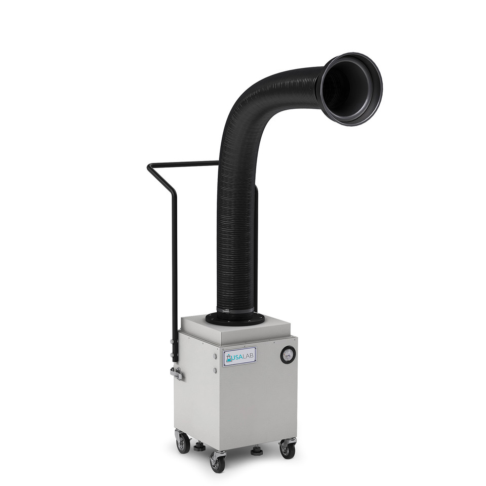 USA Lab portable Sentry  unit designed to remove fumes, smoke, and airborne contaminants in laboratory or workspace environments