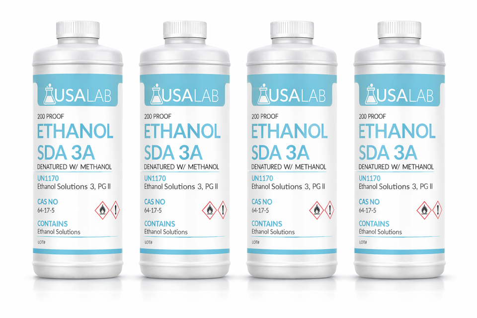 USA Lab Ethanol 200 Proof, SDA 3A (100%)