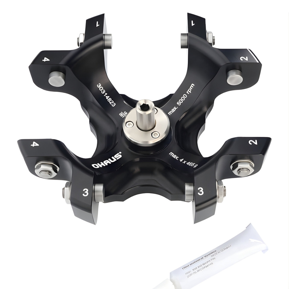 Ohaus 30314823 4 x 100ml Swing Out Rotor ID Sealable | Frontier™ 5000 Rotor Series | USA Lab