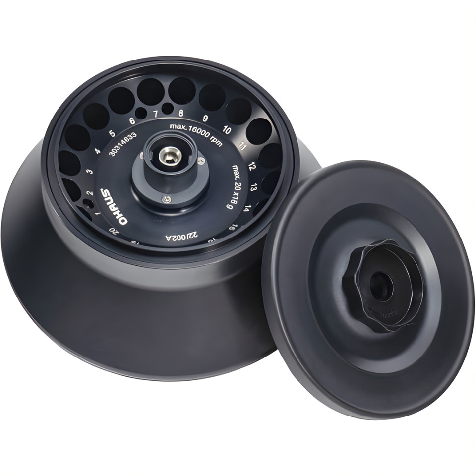 Ohaus 30314833 20 x 10ml Fixed Angle Rotor ID Hi | Frontier™ 5000 Rotor Series | USA Lab