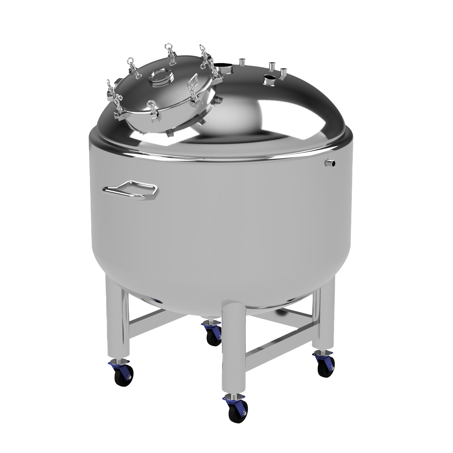 USA Lab 2000L stainless steel jacketed storage vessel
