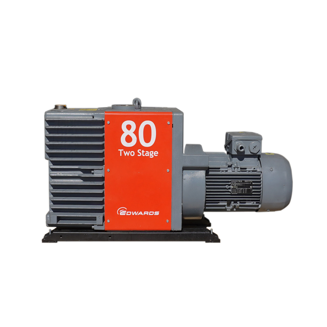 Edwards E2M80 Dual Stage Rotary Vane Vacuum Pump USA Lab