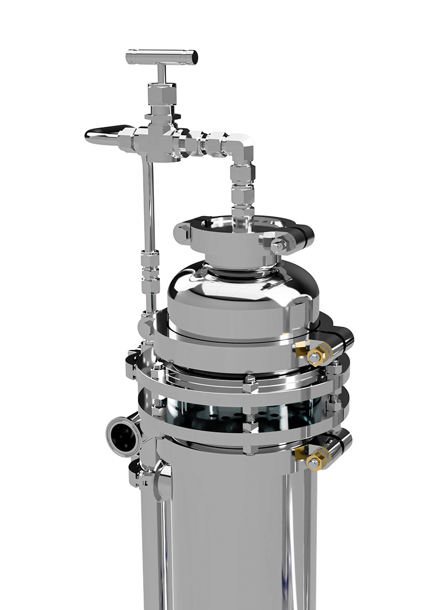 6 Inch Falling Film Evaporator Ethanol USA Lab