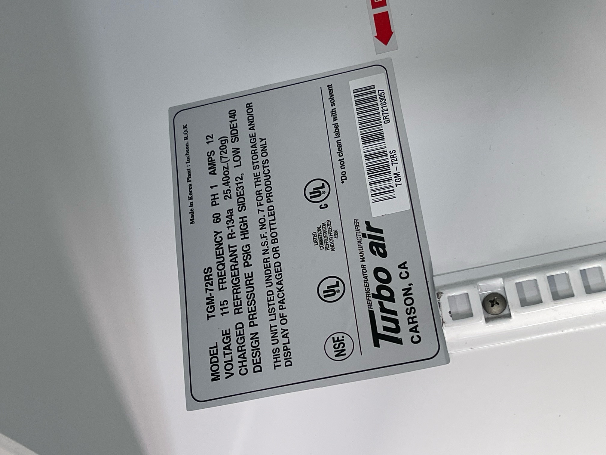 Turbo Air Cooler Refrigerator Innovative Design USA Lab