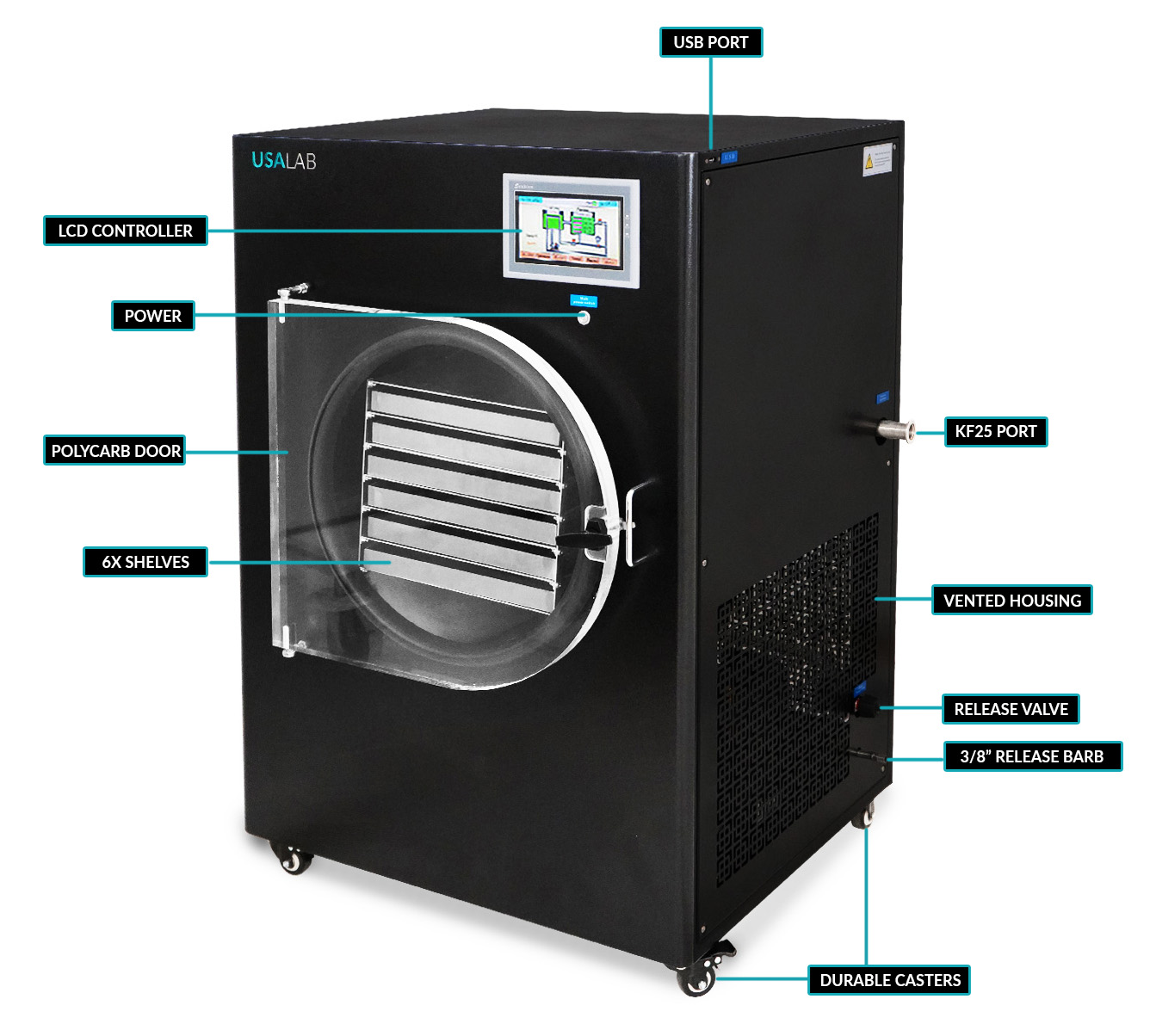 Laboratory Freeze Dryers - Vekuma Freeze Dryers