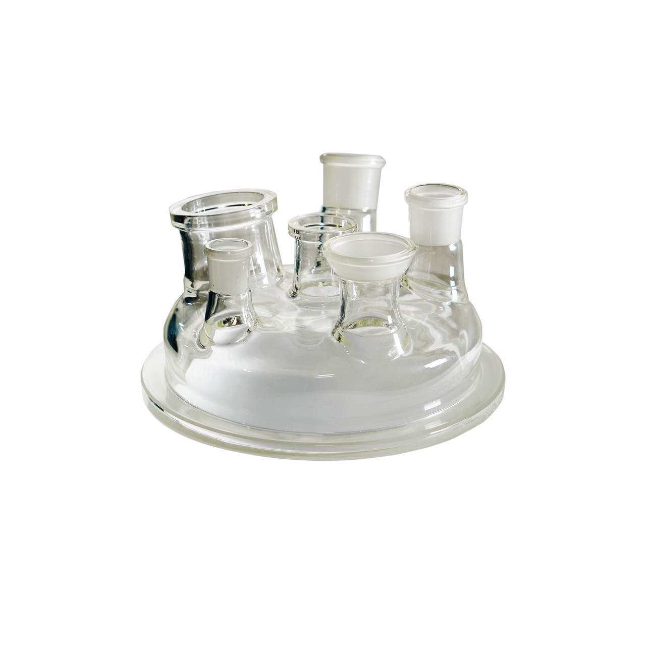 Tapas de reactor de vidrio con una sola chaqueta de laboratorio de EE. UU. - Imagen 4 de 15