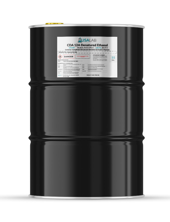 USA Lab High Purity CDA 12-A - 200 Proof Denatured Ethanol With N-Heptane - 1... - Picture 9 of 10