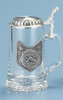 Traditional Fire Department Glass Beer Stein Traditional Fire Department Glass Beer Stein