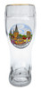 1 Liter Glass Beer Boot for Sale