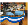 Bavarian Blue and White Fabric Bunting