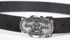 Hofbrauhaus HB Leather Belt with Metal Buckle