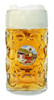 Personalized 1 Liter German Beer Mug with Painting of Oberammergau