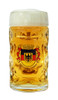 Deutschland Crest Dimpled Oktoberfest Glass Beer Mug Personalized