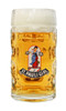 Personalized 0.5 Liter Beer Glass with Traditional St Pauli Girl Logo