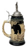 Leif Erikssen Viking Beer Stein Cobalt with Viking Lid