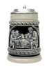 Hunters Meal Traditional Beer Stein Cobalt