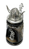 Viking Grotto Beer Stein with Helmet Lid