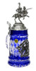 Lord of Crystal German Knight Beer Stein Blue